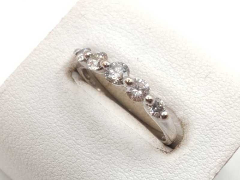 ダイヤモンド買取 リング K18WG ダイヤ0.50ct